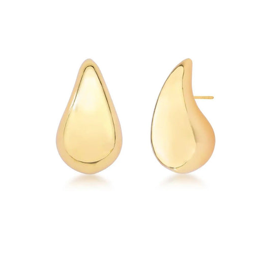 Brinco Gota Banho de Ouro G