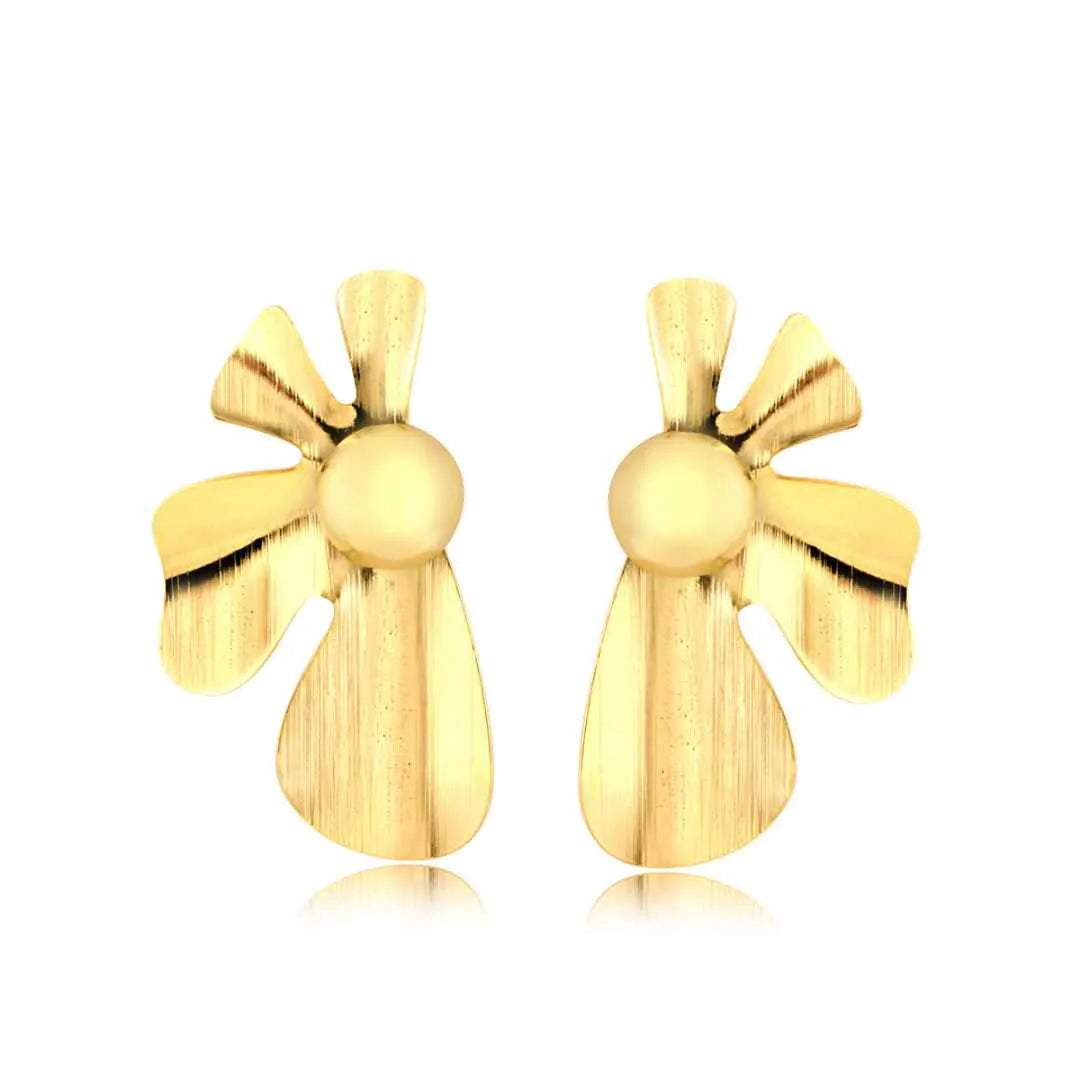 Brinco Maria Flor Banhado a Ouro